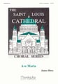 Ave Maria SATB choral sheet music cover